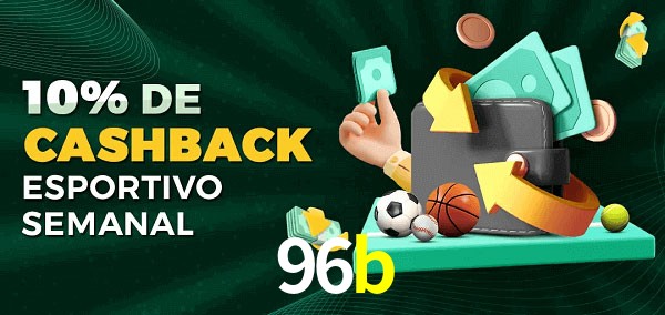 10% de bônus de cashback na 96b